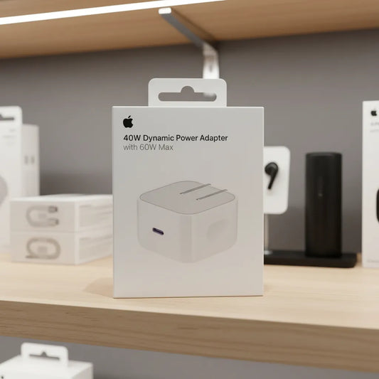 Cargador Apple Original Usb-c 40w Adaptador Dinámico Max 60w + cable de REGALO !