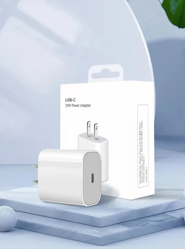 Cargador Apple 20w Original + Cable usb-c de regalo con envio gratis !