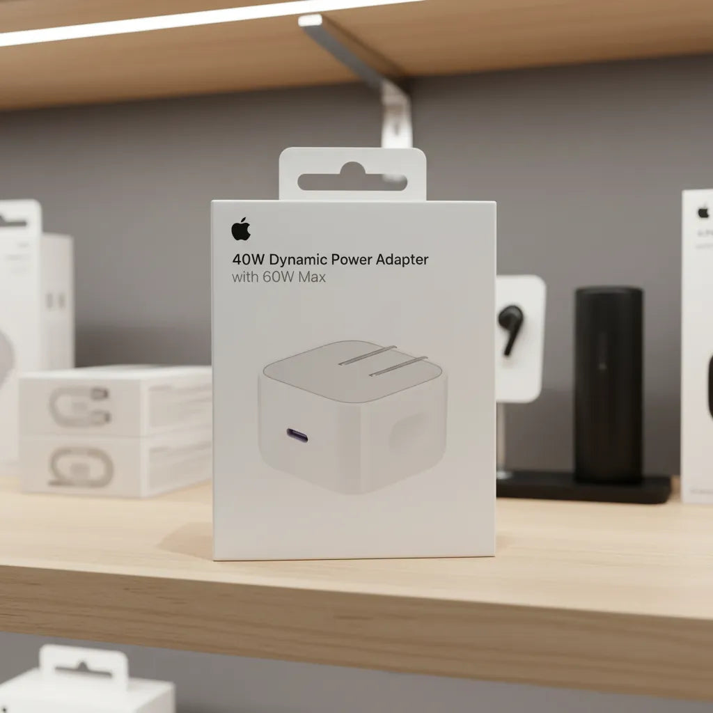 Cargador Apple Original Usb-c 40w Adaptador Dinámico Max 60w + cable de REGALO !